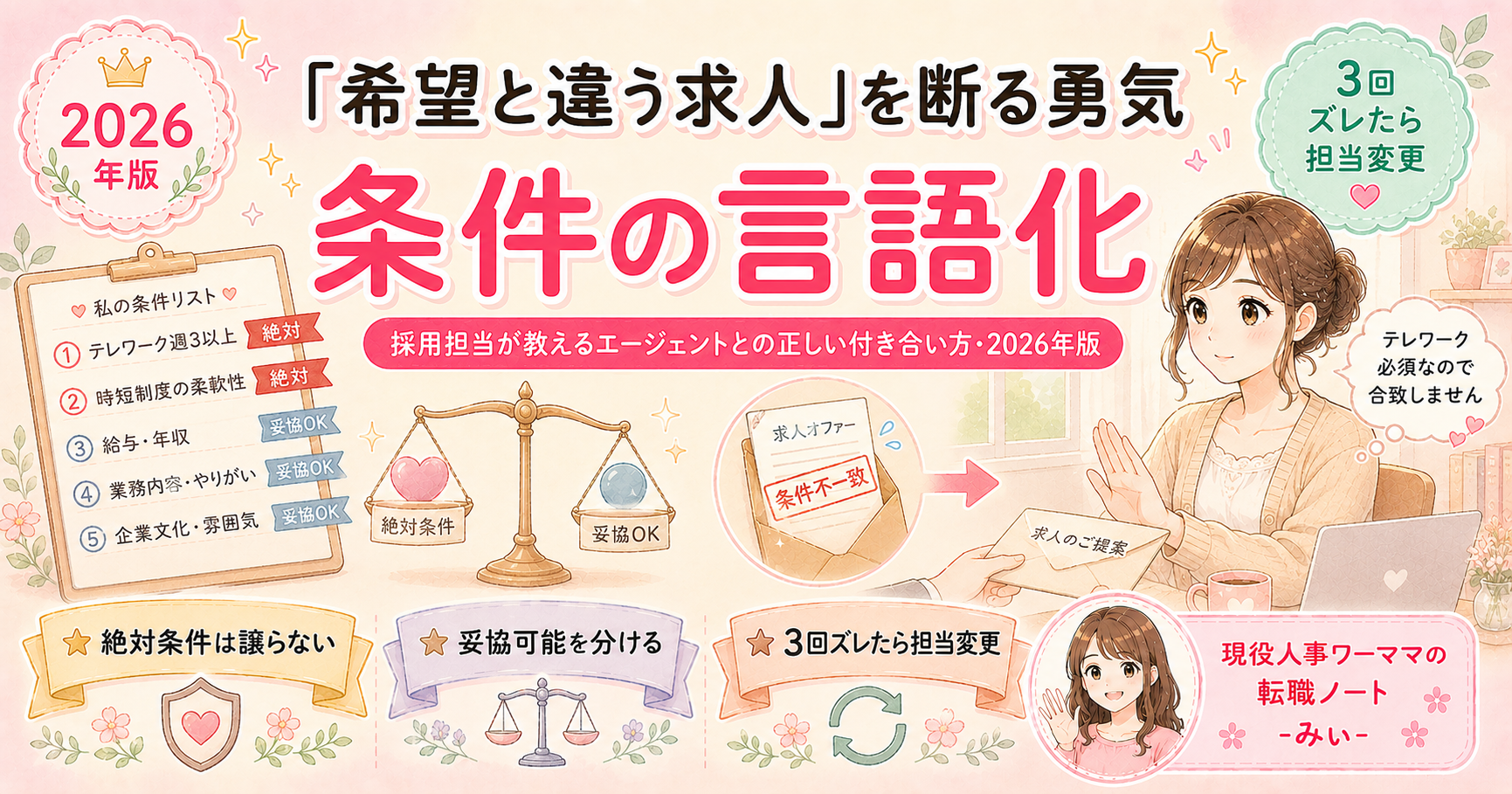 転職エージェントに「希望と違う求人」を紹介されたとき