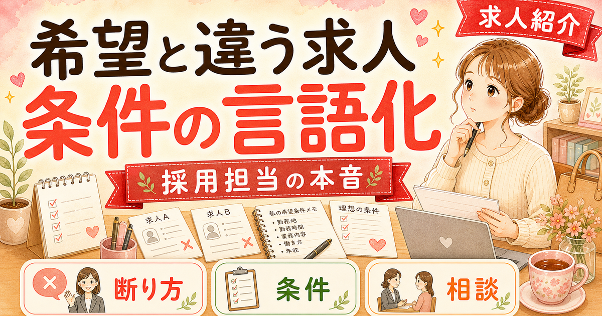 転職エージェントに「希望と違う求人」を紹介されたとき
